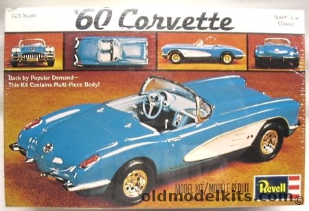 Revell 1/25 1960 Chevrolet Corvette, H1203 plastic model kit